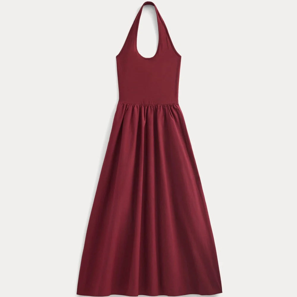 Halter Dress in Ultrasoft Cotton