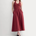 Halter Dress in Ultrasoft Cotton