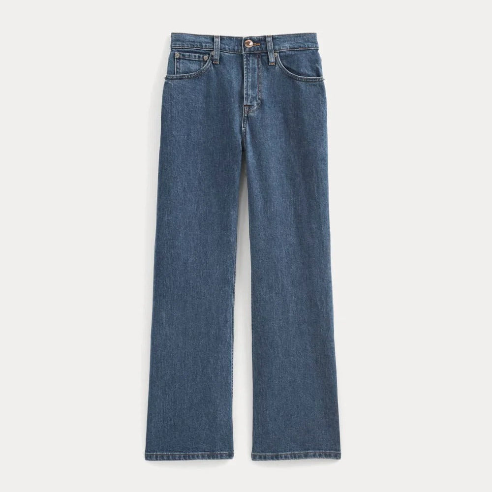High Rise Kick Flare Jean