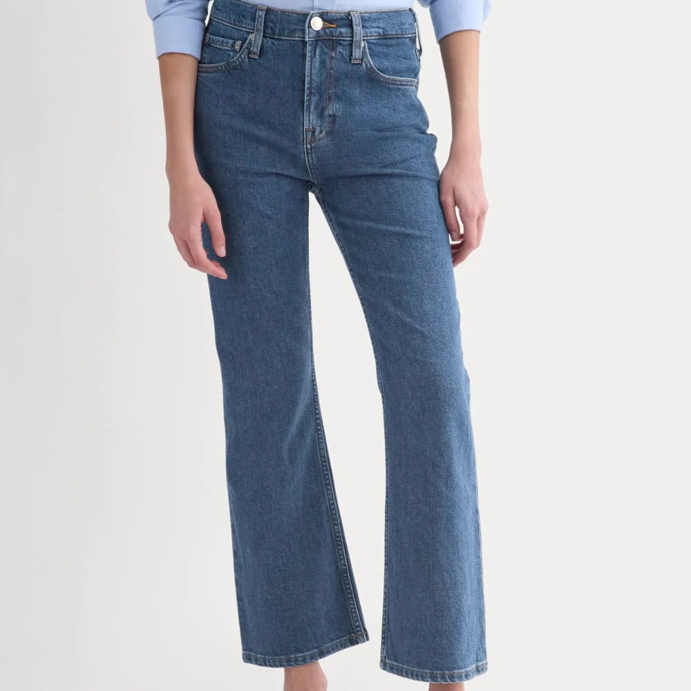 High Rise Kick Flare Jean