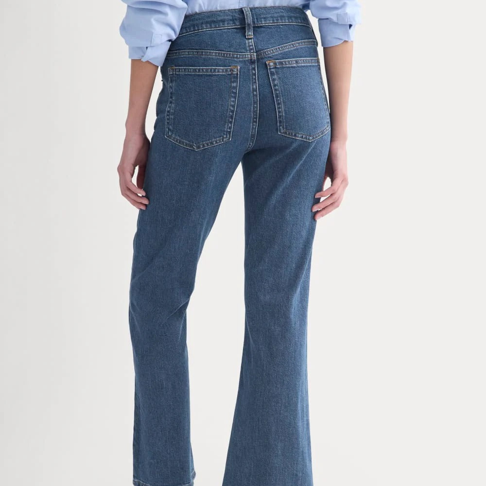 High Rise Kick Flare Jean