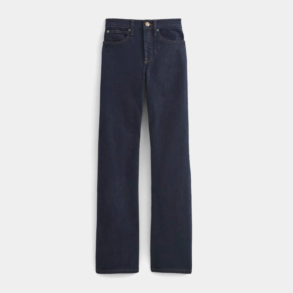 High Waisted Slim Fit Flared Jeans