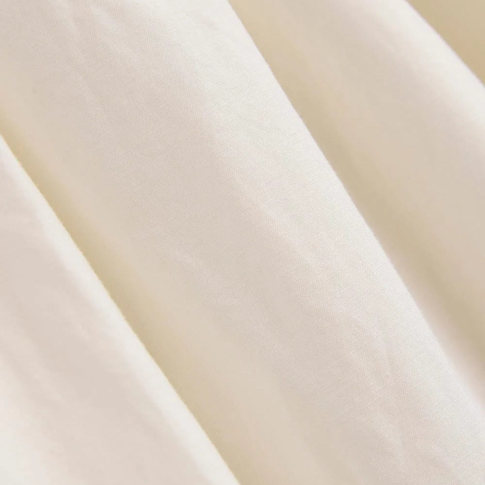 Midi Dress in Cotton Silk Voile